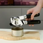 Magnetic Can Opener: Smooth Edge, Easy Grip and Safe - Black - Image 10