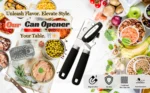 Magnetic Can Opener: Smooth Edge, Easy Grip and Safe - Black - Image 14