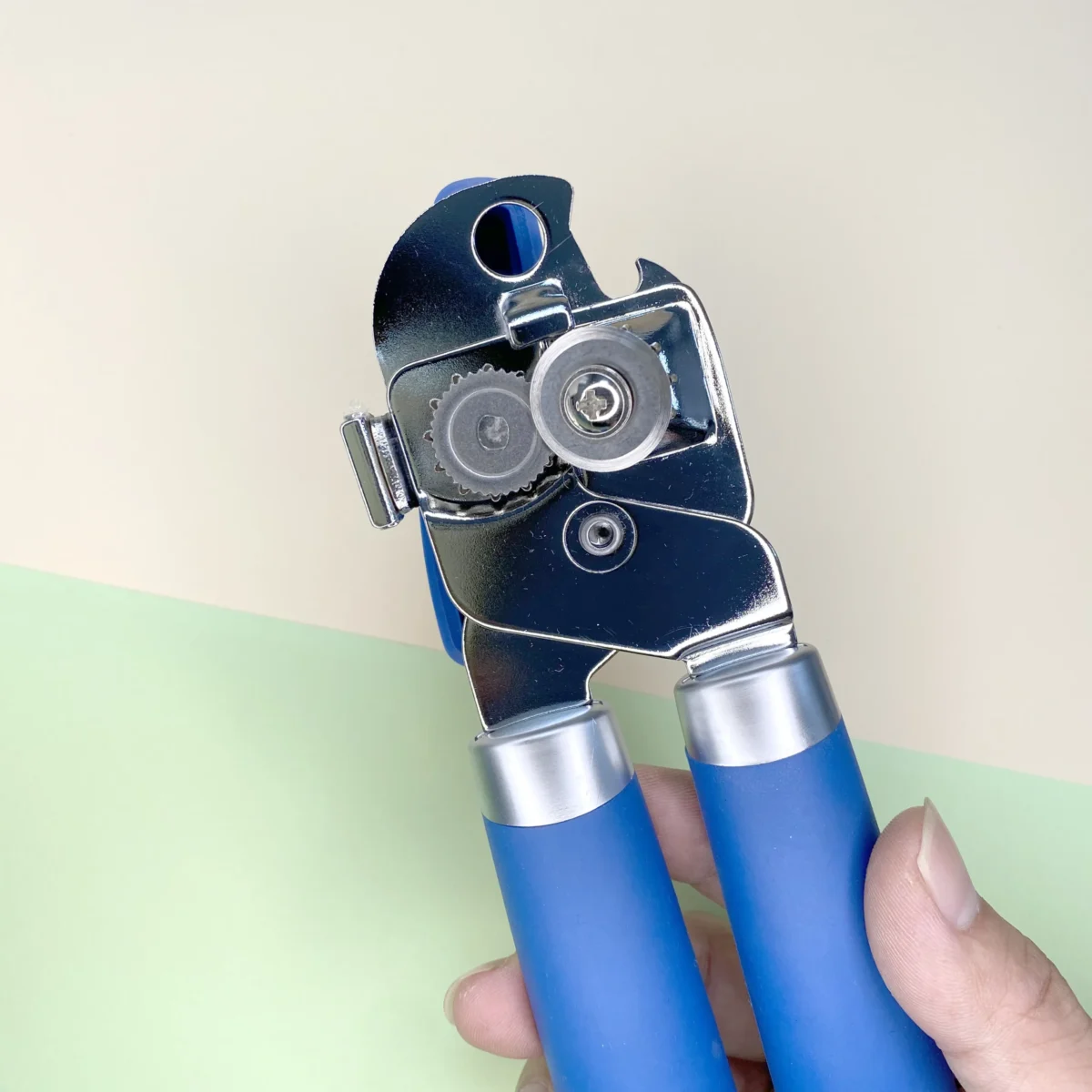 Smooth Edge Can Opener - Safe, Arthritis-Friendly - Blue - Image 9