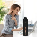 BPA Free Leakproof  1L Water Bottle - for Gym, Hiking and Work - Image 13