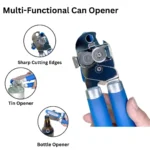 Smooth Edge Can Opener - Safe, Arthritis-Friendly - Blue - Image 8