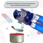Smooth Edge Can Opener - Safe, Arthritis-Friendly - Blue - Image 14